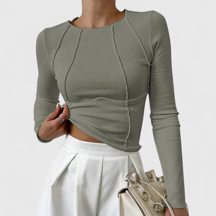 Gabriela™ | Top cómoda con mangas largas