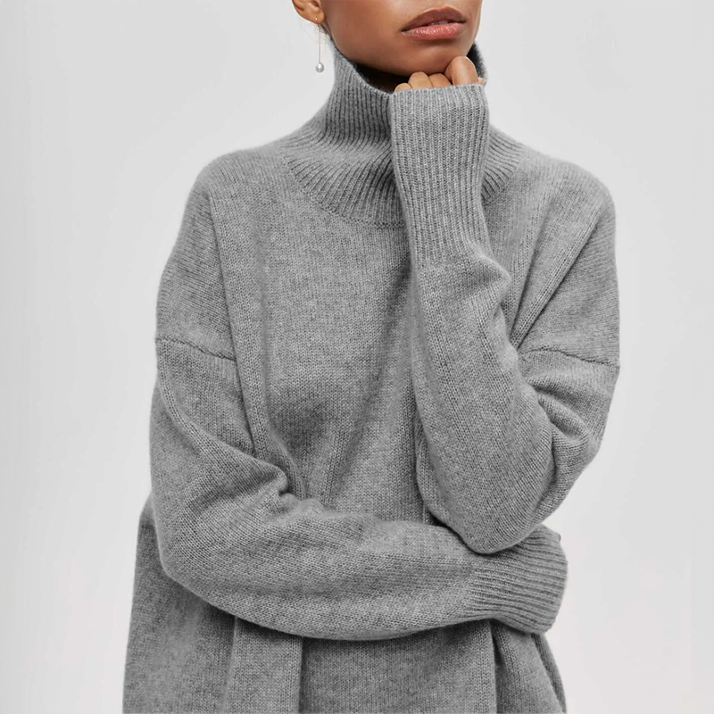 Patricia™ | Suéter de punto con cuello alto