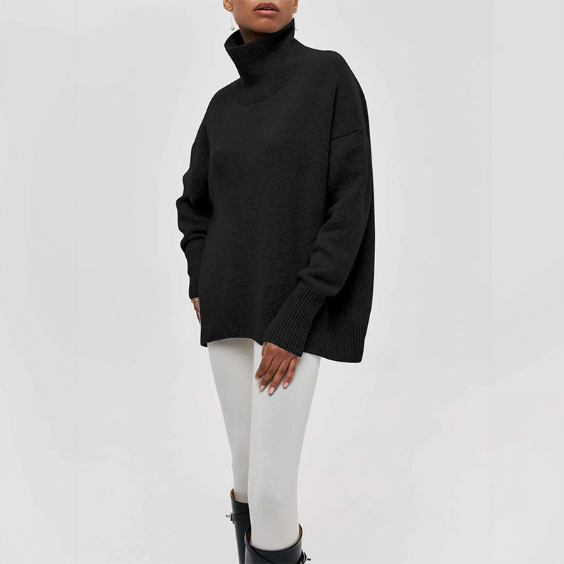 Patricia™ | Suéter de punto con cuello alto