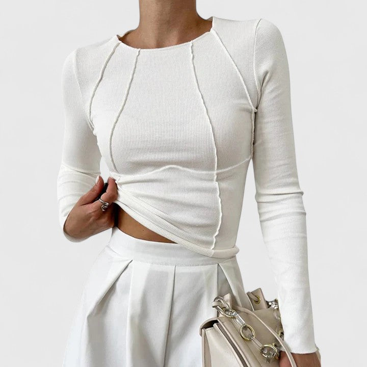 Gabriela™ | Top cómoda con mangas largas