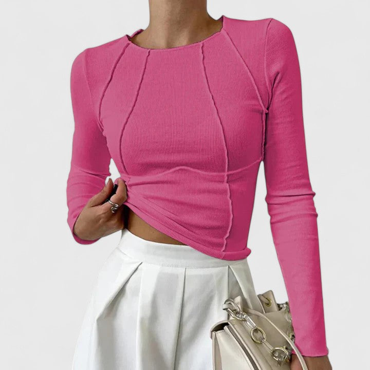 Gabriela™ | Top cómoda con mangas largas