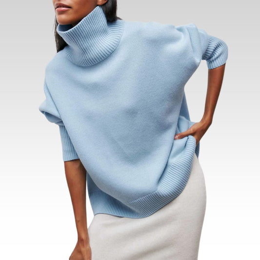 Patricia™ | Suéter de punto con cuello alto