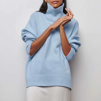 Patricia™ | Suéter de punto con cuello alto