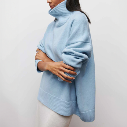 Patricia™ | Suéter de punto con cuello alto